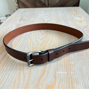 Dickies brown leather belt size 34